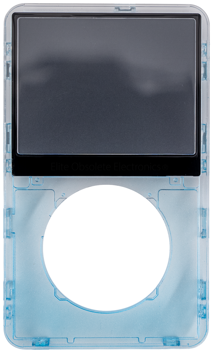Atomic Glacier Blue Transparent Clear Faceplate For Apple iPod