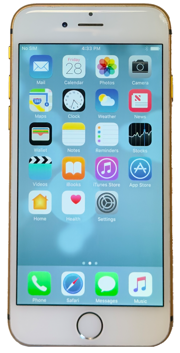 Rare Apple iPhone 6 64GB Custom Gold & White iOS 10.0.2 MG652LL/A Rare Apple iPhone 6 64GB Custom Gold & White iOS 10.0.2 MG652LL/A