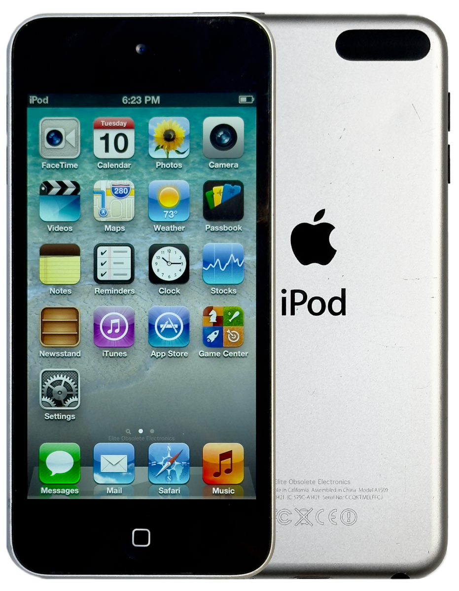 Used Rare iOS 6.1.3 Apple iPod Touch 5th Generation 16GB Silver Black –  Elite Obsolete Electronics