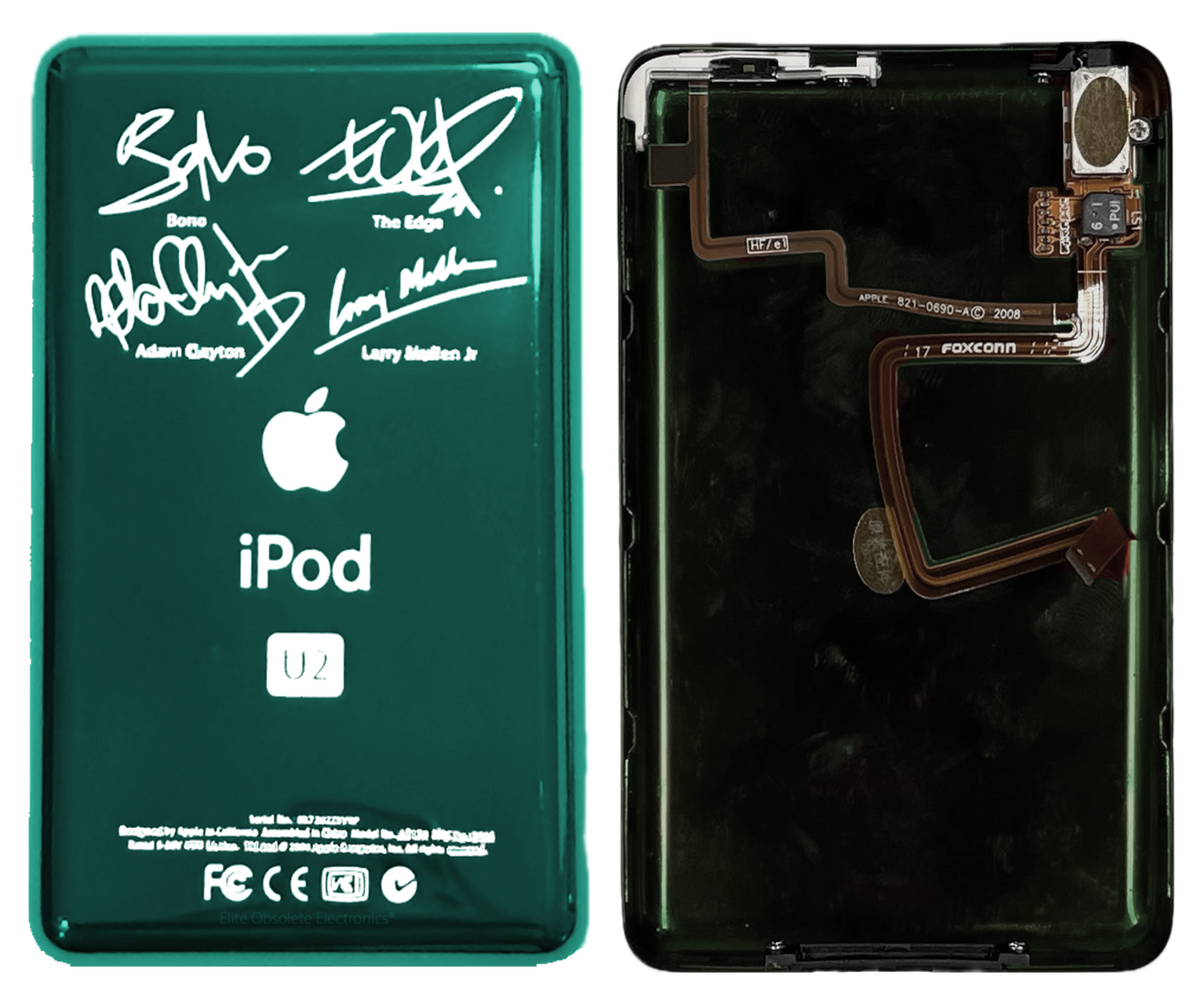 Thick Pine Green U2 Special Edition Backplate for Apple iPod Video