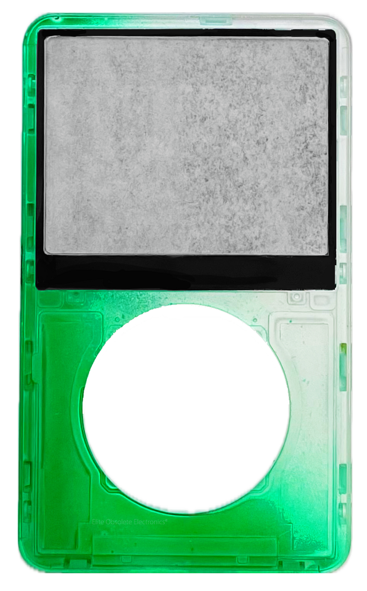 Atomic Frost Green Transparent Clear Faceplate For Apple iPod