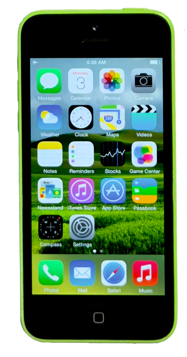 1703 iphone5C 16GB Apple iPhone 5C (16GB, Blue) - Excellent