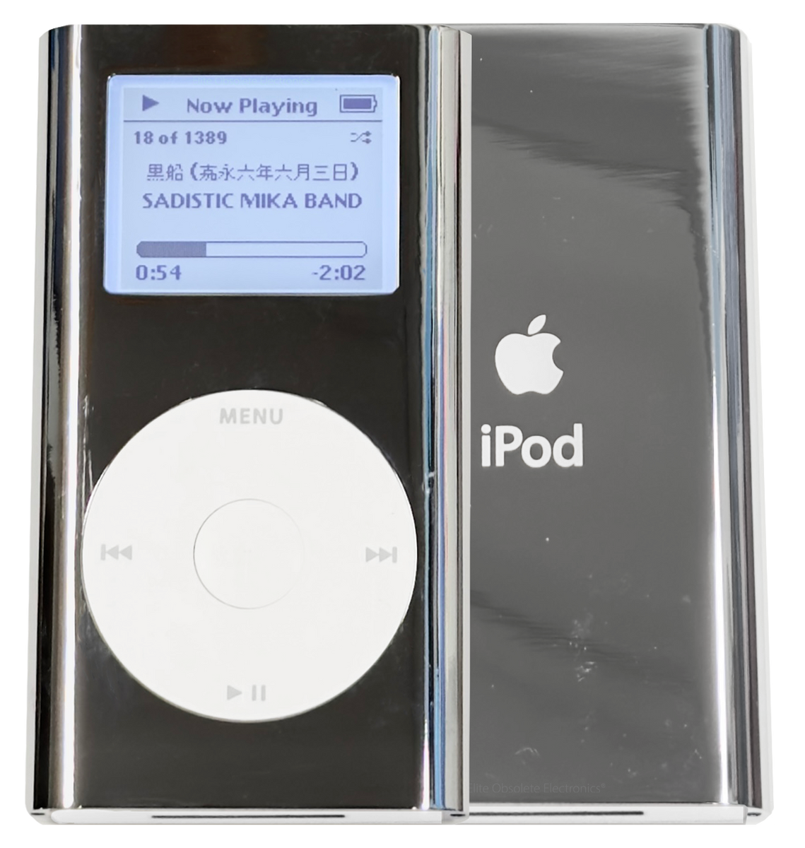 Refurbished Apple iPod Mini 1st 2nd Generation Reflective Chrome Refurbished Apple iPod Mini 1st 2nd Generation Reflective Chrome