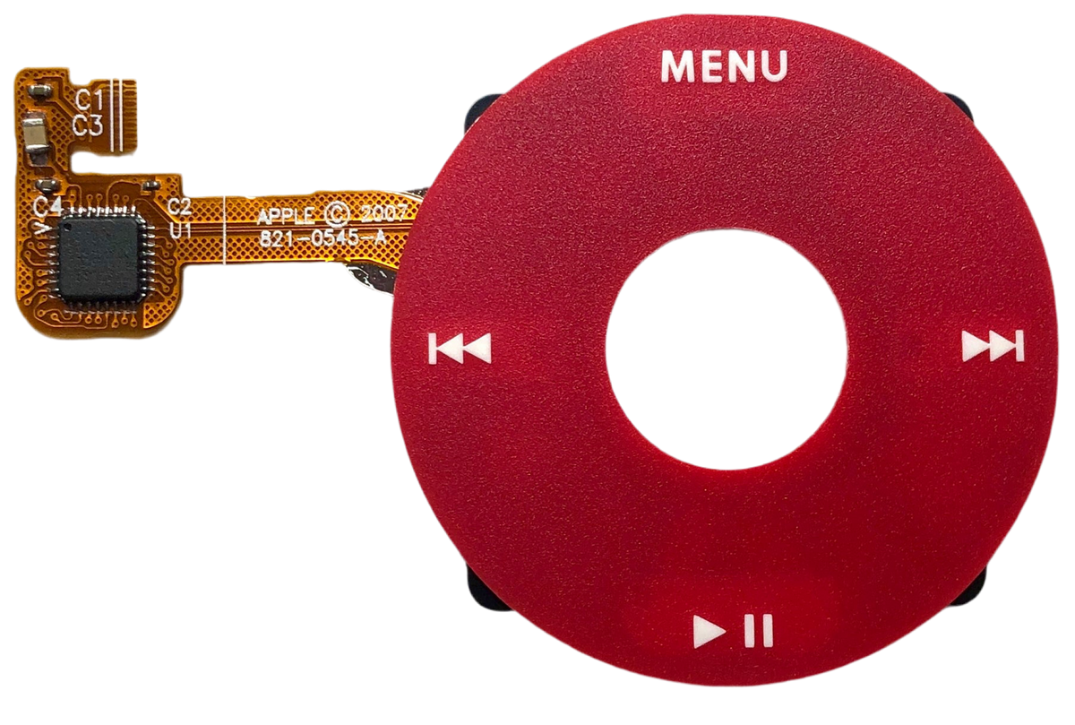 Red Click Wheel Flex for Apple iPod Classic 6th 7th Generation Red Click Wheel Flex for Apple iPod Classic 6th 7th Generation