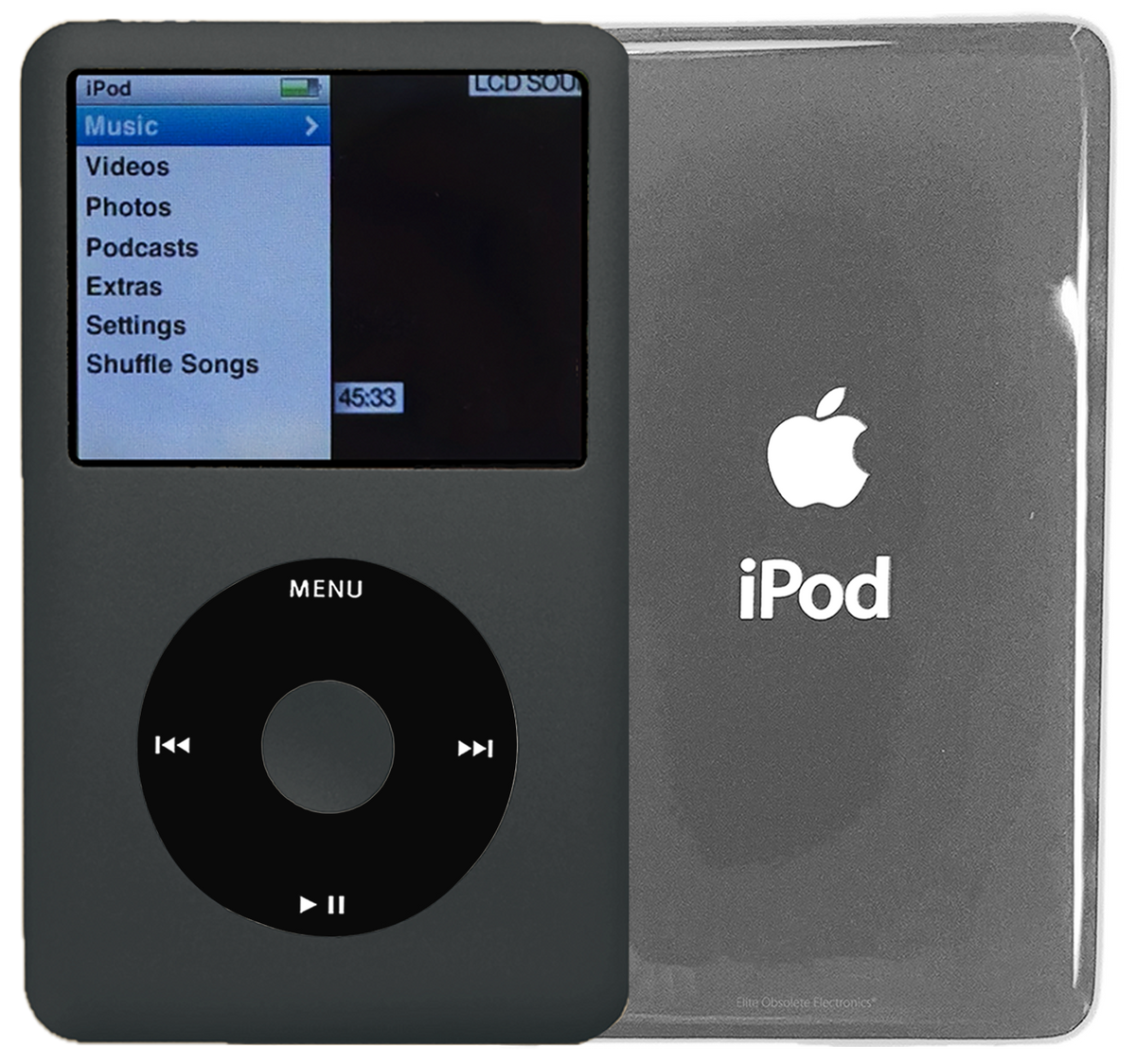 Elite Obsolete Electronics New iPod Classic Black Gray Red 80GB - 1TB