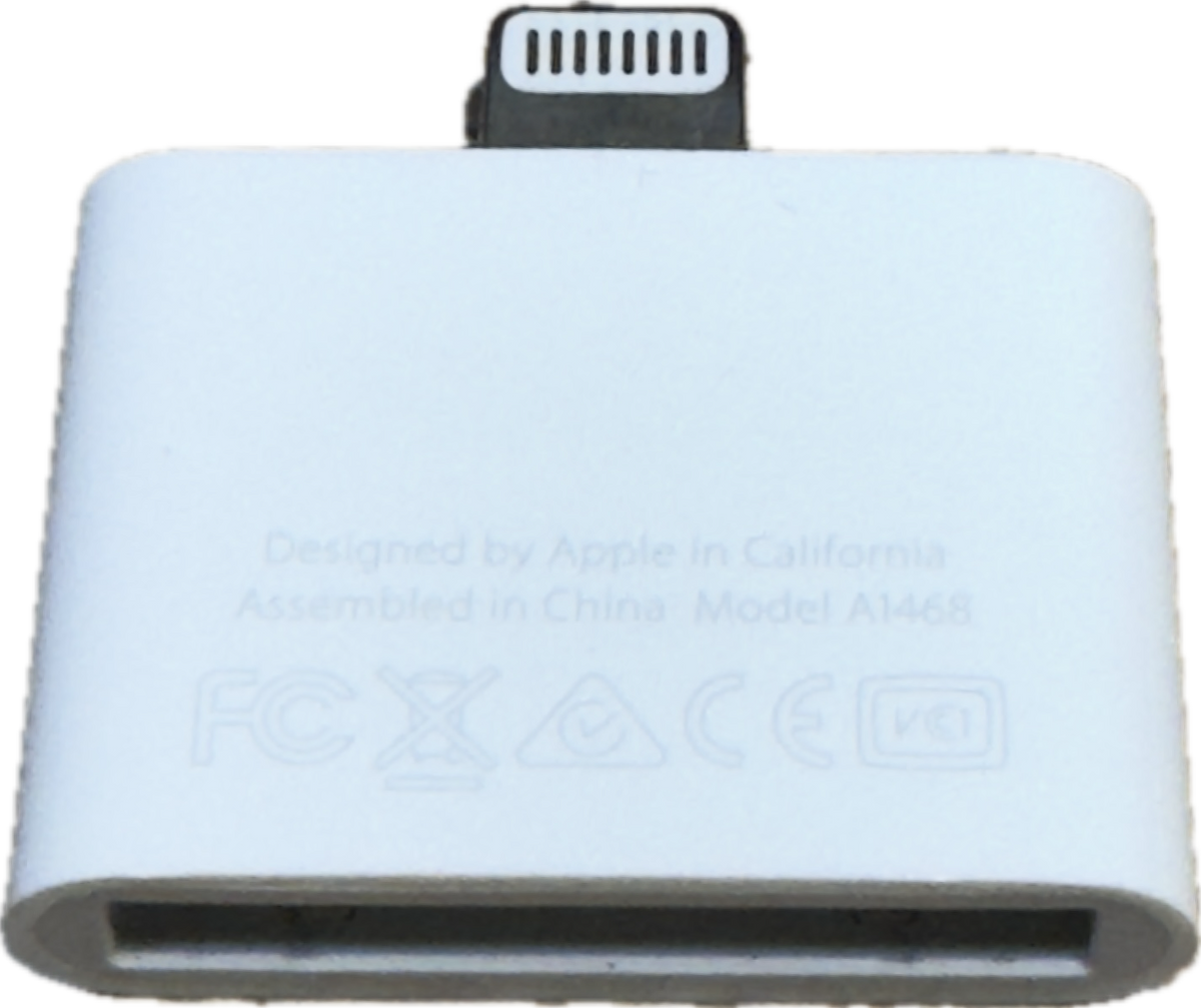 Iphone Apple A1450 Adapter Iphone 30pin To Lightning Adapter Audio