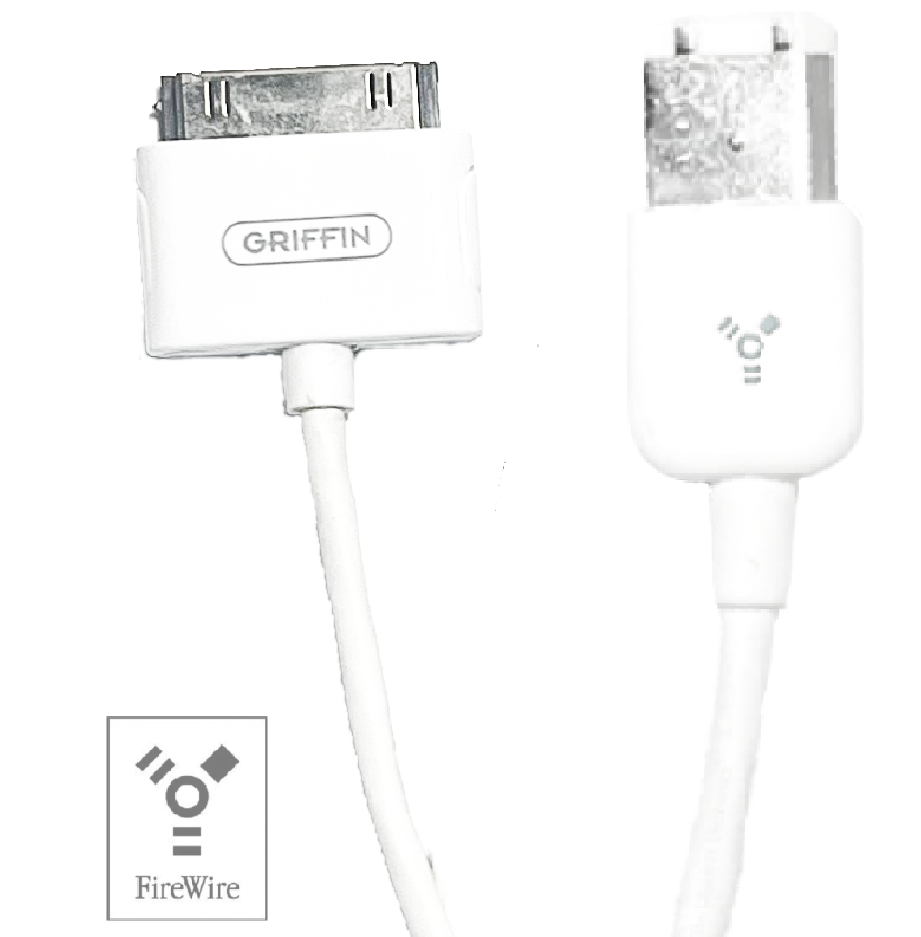 New Griffin PowerPod 30-Pin to FireWire 400 Charge Sync Cable