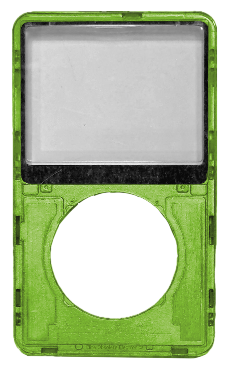 Atomic Candy Apple Green Transparent Clear Faceplate For Apple