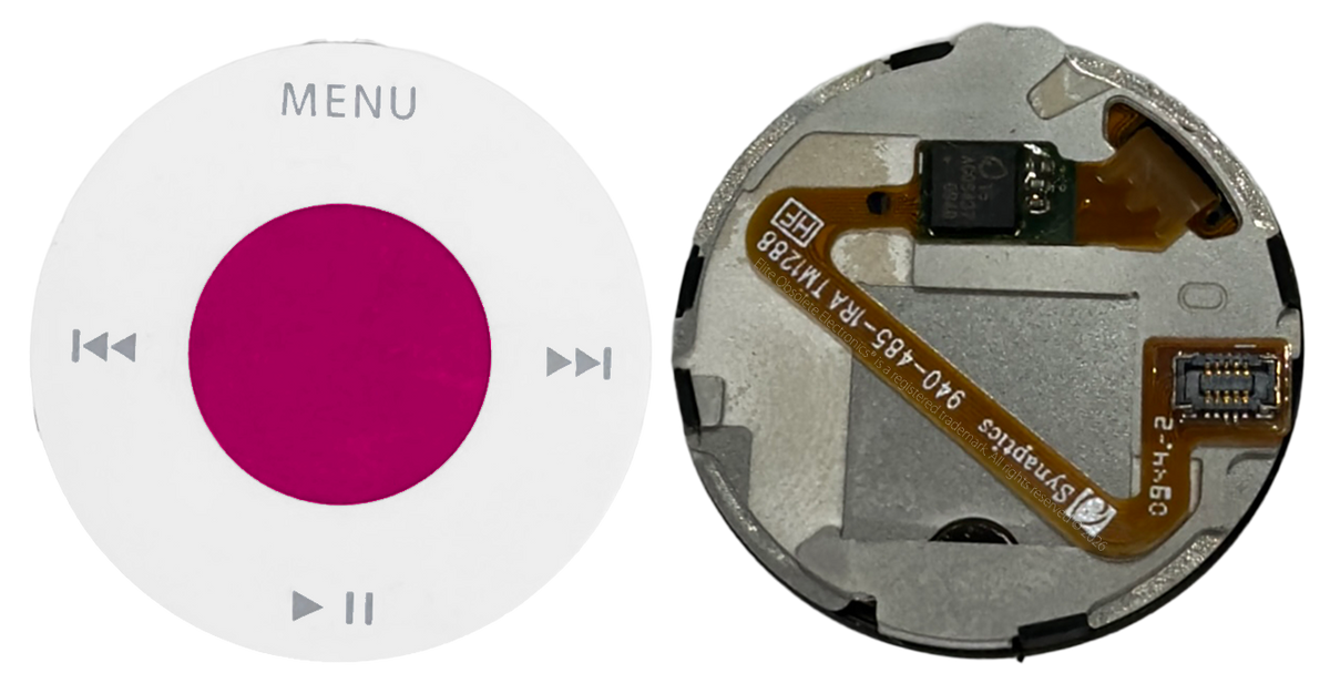 Original Complete Click Wheel Flex Assembly for Apple iPod Nano