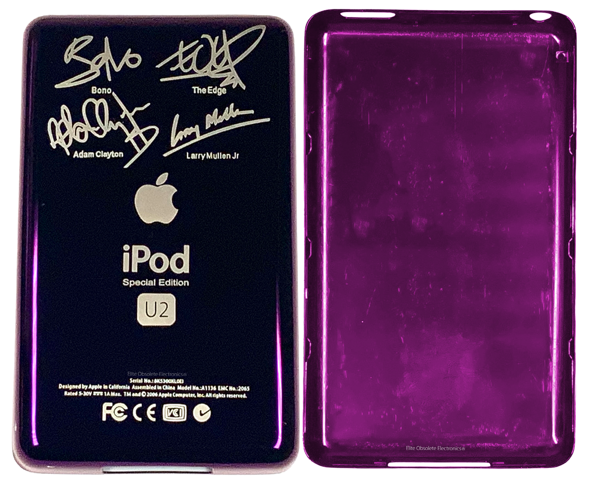 Thin Purple Wine U2 Special Edition Backplate for Apple iPod