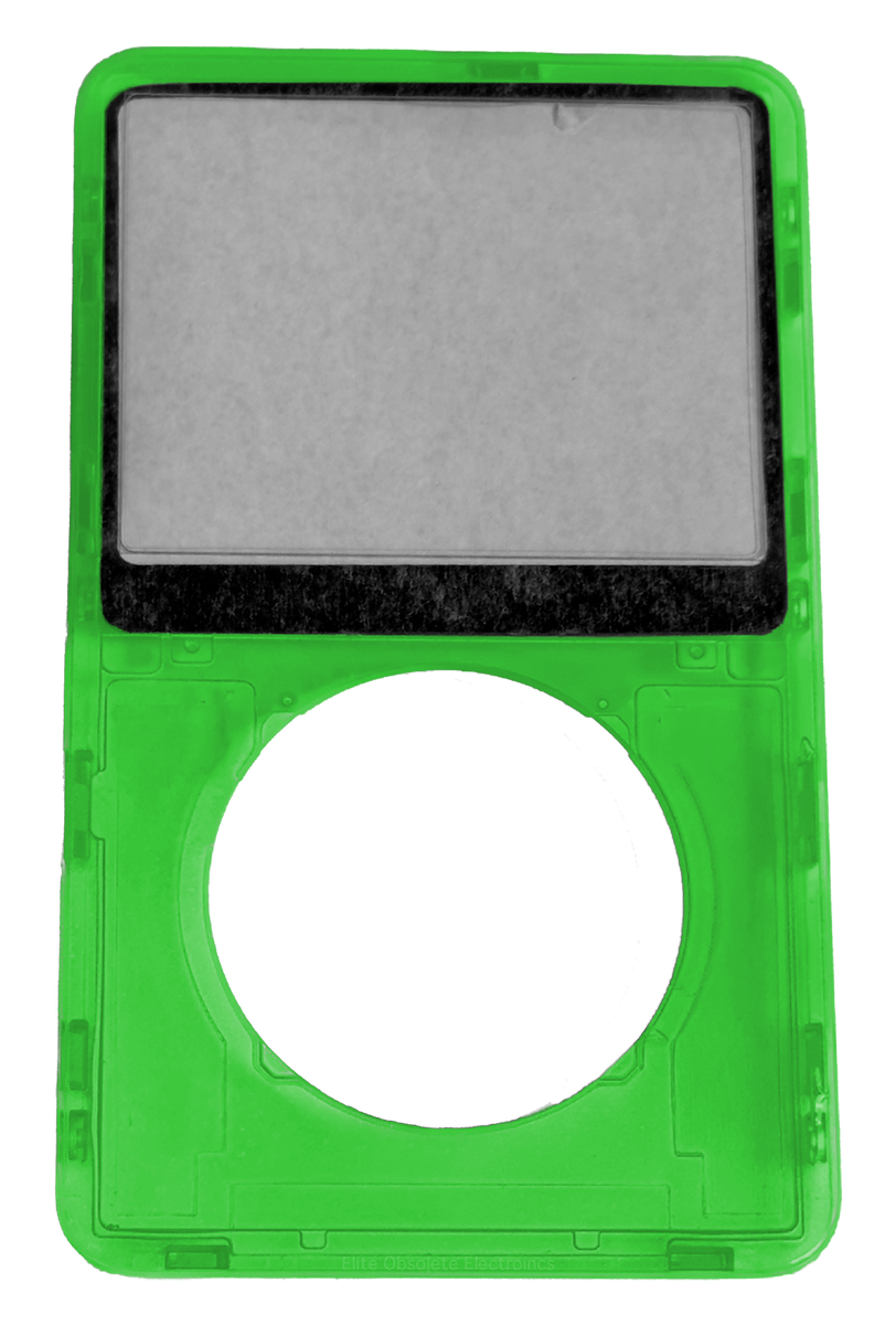 Atomic Slime Green Transparent Clear Faceplate For Apple iPod