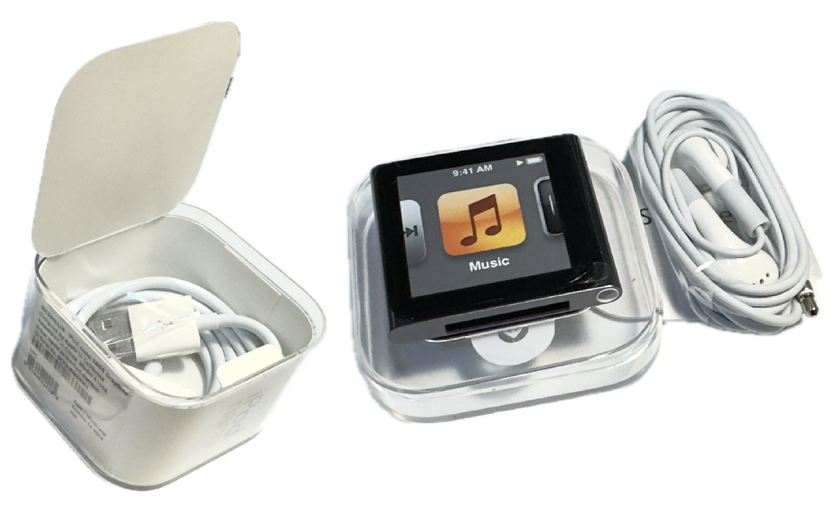New Sealed Apple iPod Nano 6th Generation 8GB Graphite A1366 New Sealed Apple iPod Nano 6th Generation 8GB Graphite A1366