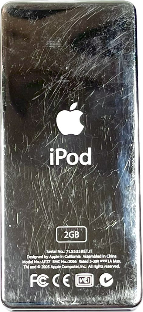 Refurbished Apple iPod Nano 1st Generation White 1GB 2GB 4GB A1137 Refurbished Apple iPod Nano 1st Generation White 1GB 2GB 4GB A1137