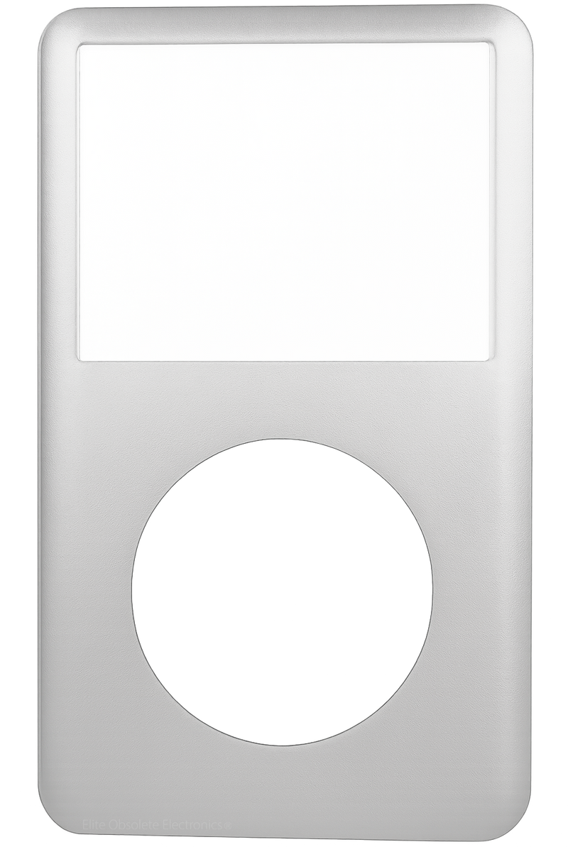 Silver Faceplate For Apple iPod Classic 6th 7th Generation Metal Silver Faceplate For Apple iPod Classic 6th 7th Generation Metal
