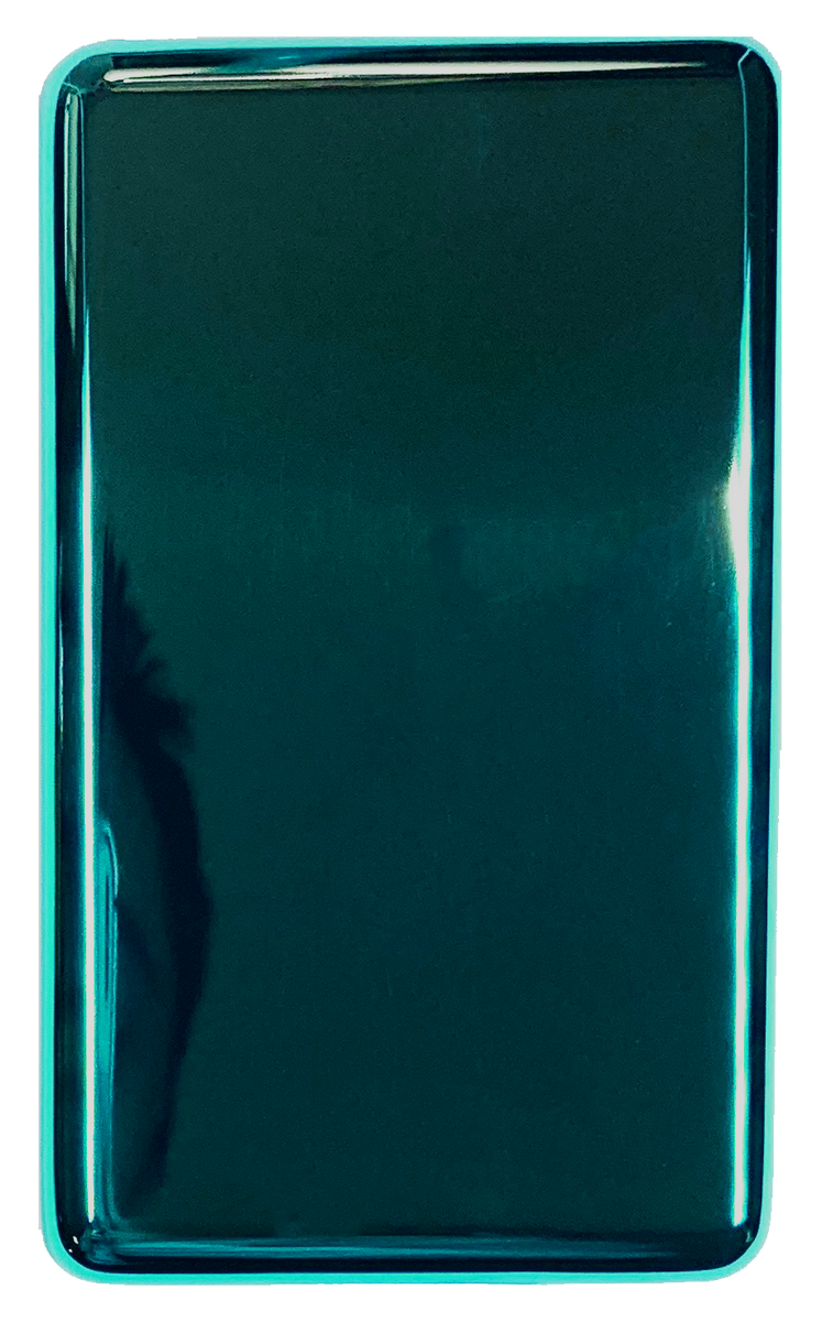 Thick Pine Green Fully Blank Backplate for Apple iPod Classic 6th