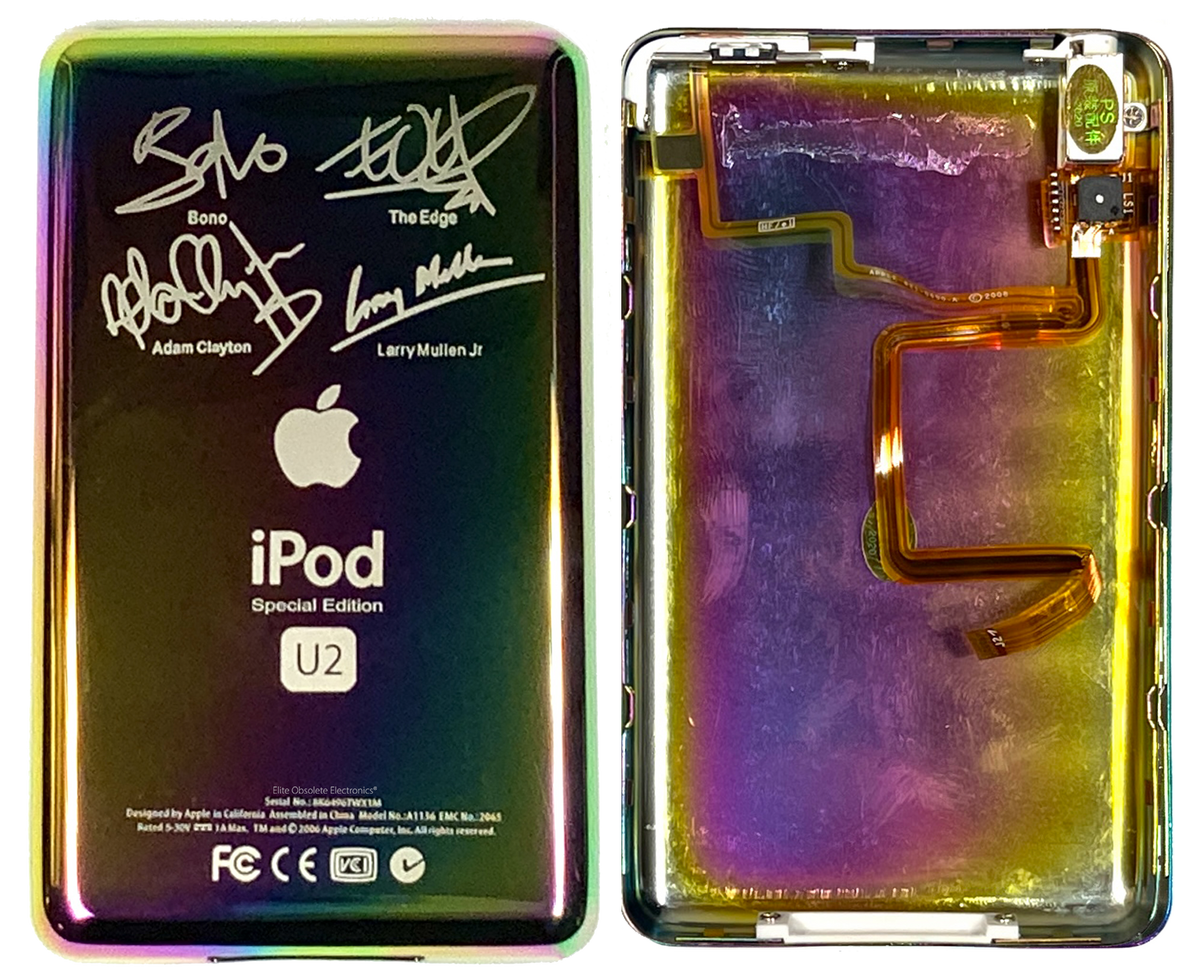 Thin Rainbow U2 Special Edition Backplate for Apple iPod Video 5th