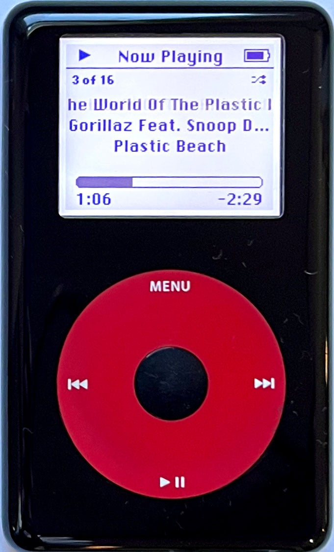 Refurbished U2 Special Edition Apple iPod Classic 4th Monochrome