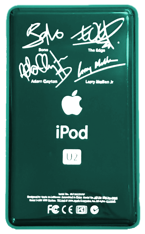 Thick Pine Green U2 Special Edition Backplate for Apple iPod Video