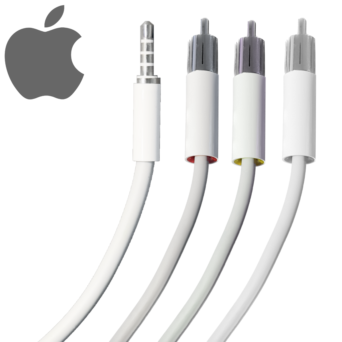 Original Apple iPod AV Cable Composite RCA to Analog Auxiliary