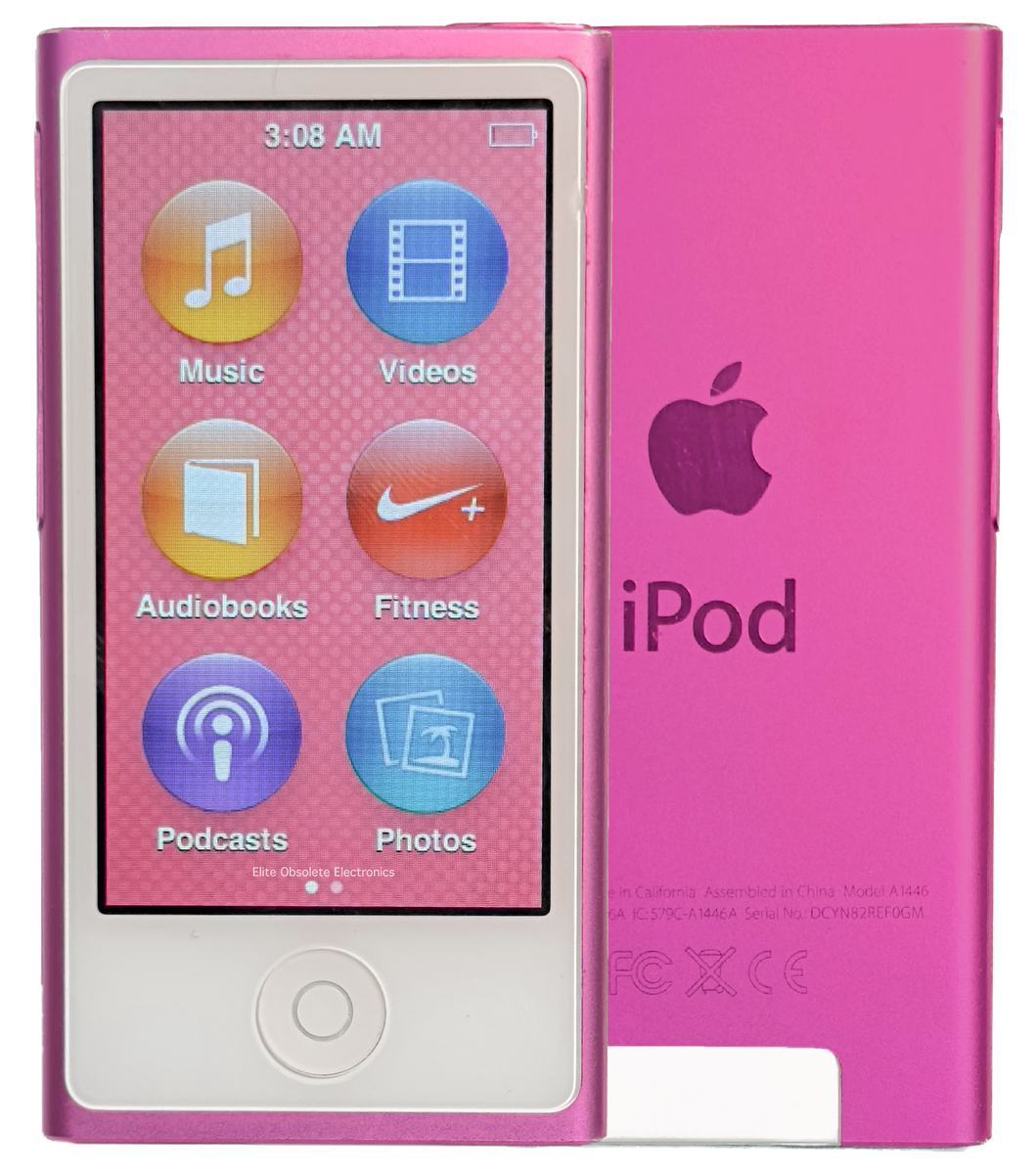 apple iPod nano 第7世代 16GB A1446 ピンク D1D36271-7D95-4CC8-9752-