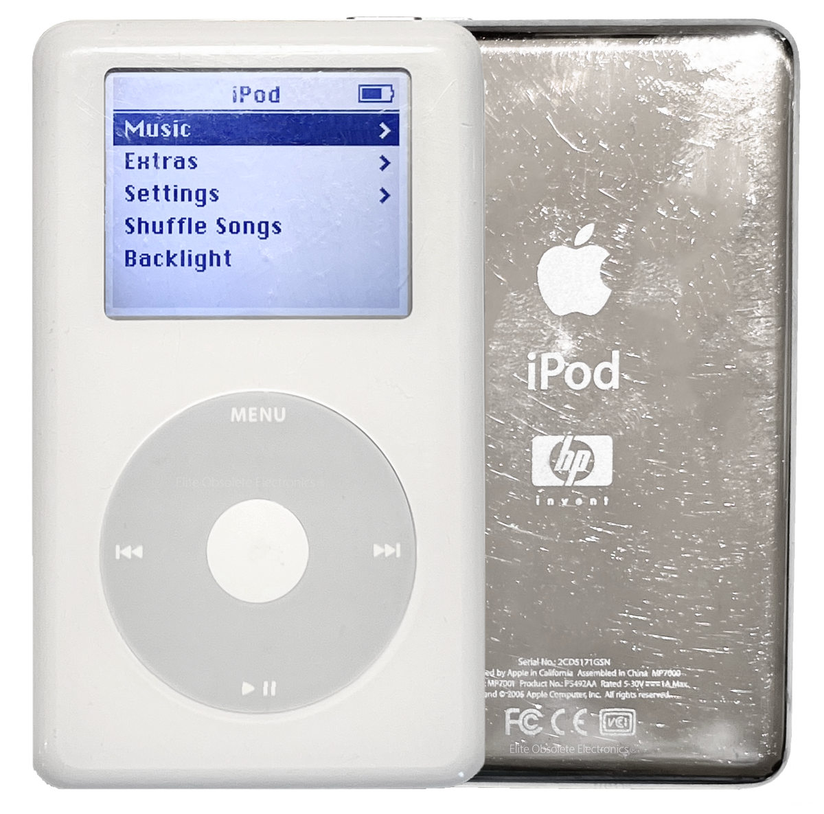 Apple iPod Classic 4th Generation Monochrome HP Invent 20GB 40GB
