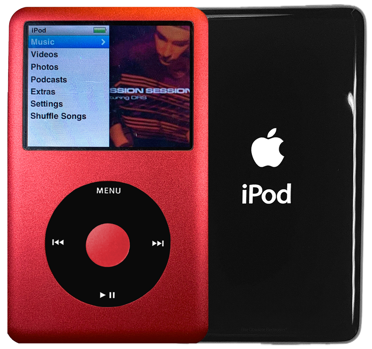 Elite Obsolete Electronics New iPod Classic Black Gray Red 80GB - 1TB