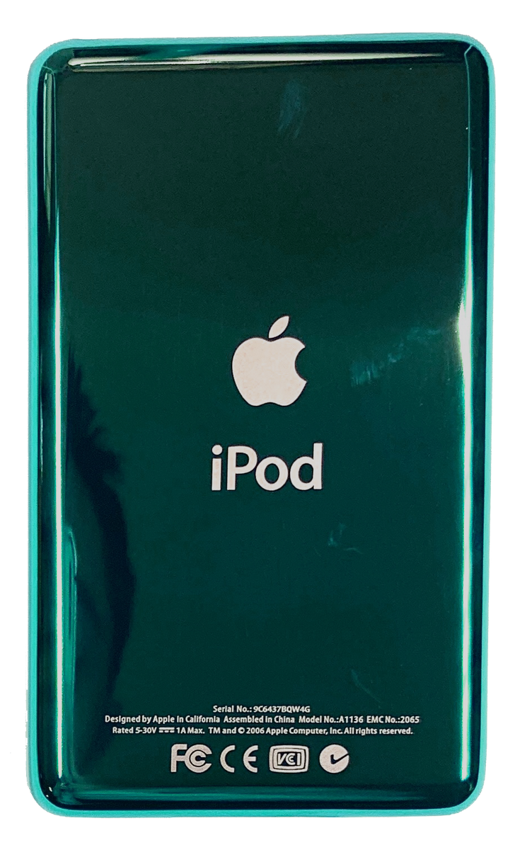 Thin Pine Green Universal Backplate for Apple iPod Video 5th 5.5