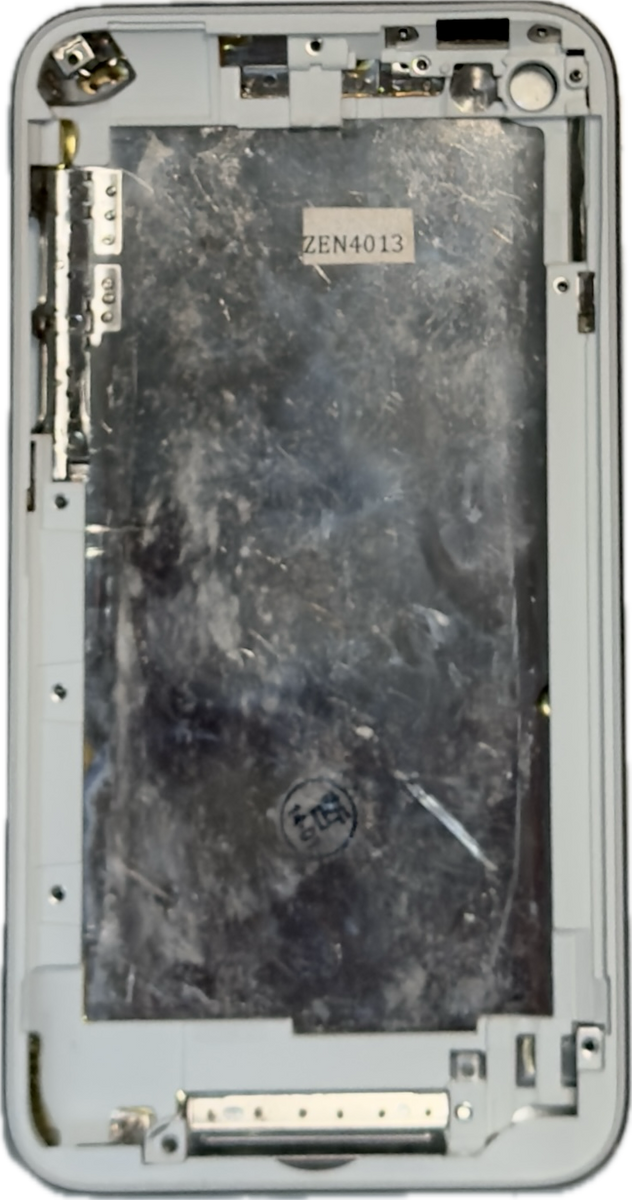 New Silver Chrome Backplate Housing with Small Parts for Apple