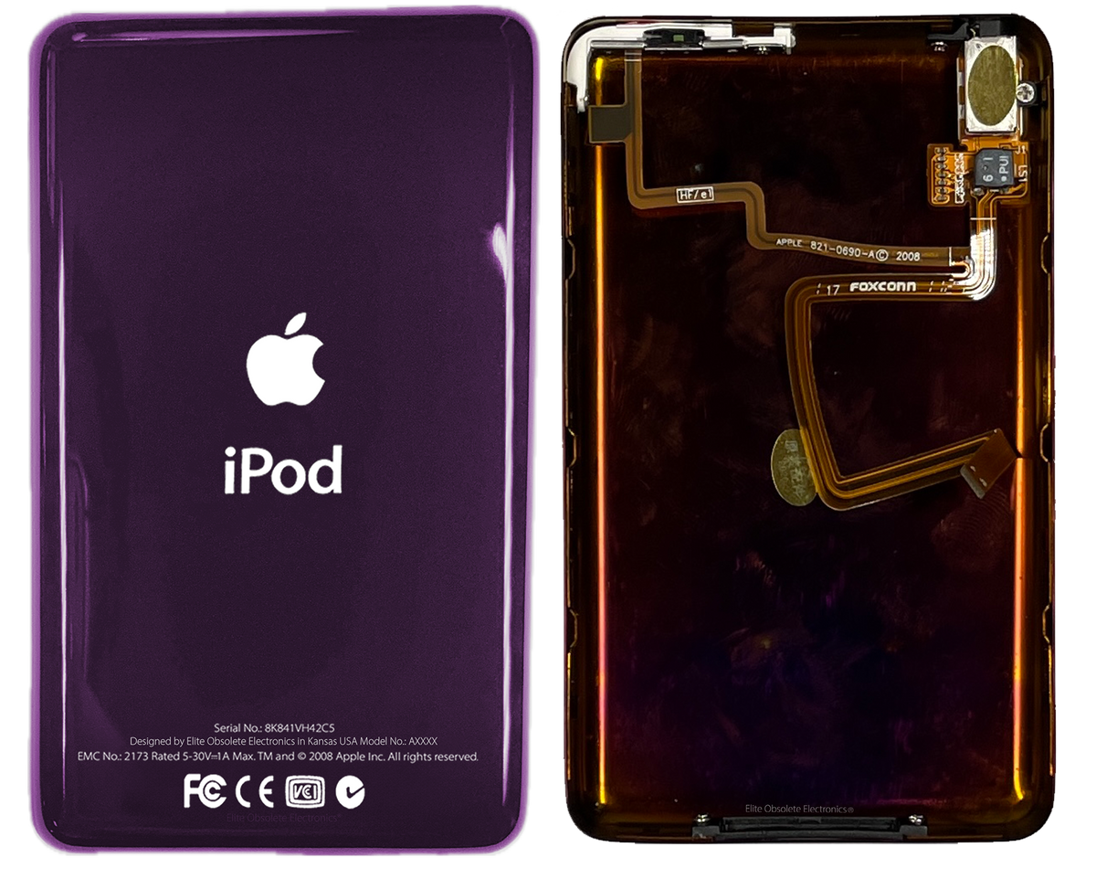 Thick Plum Purple Universal Backplate for Apple iPod Video 5th 5.5