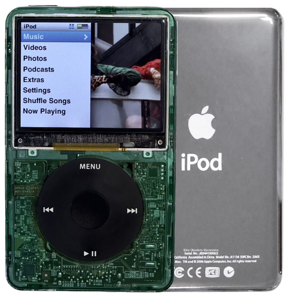 New Apple iPod Classic 6th & 7th Generation Atomic Clover Green New Apple iPod Classic 6th & 7th Generation Atomic Clover Green
