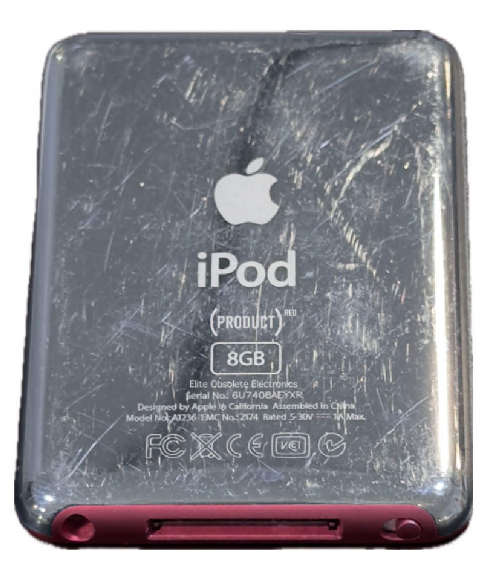 ipod 5 colors red