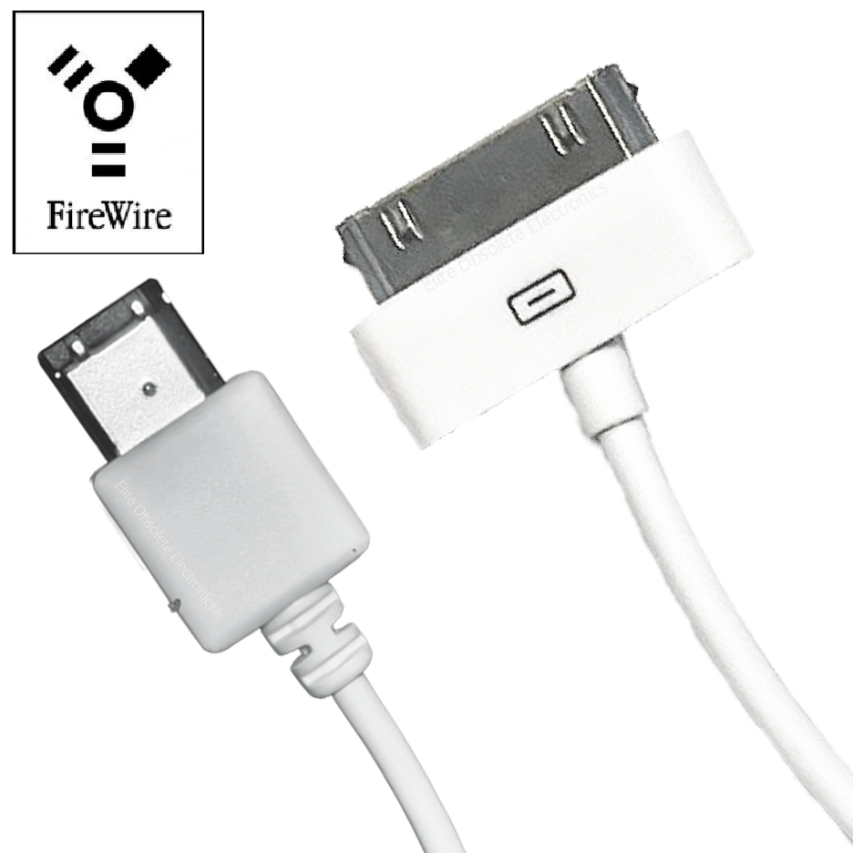 New Generic 30-Pin to FireWire 400 IEE 1394 Cable for Apple iPod