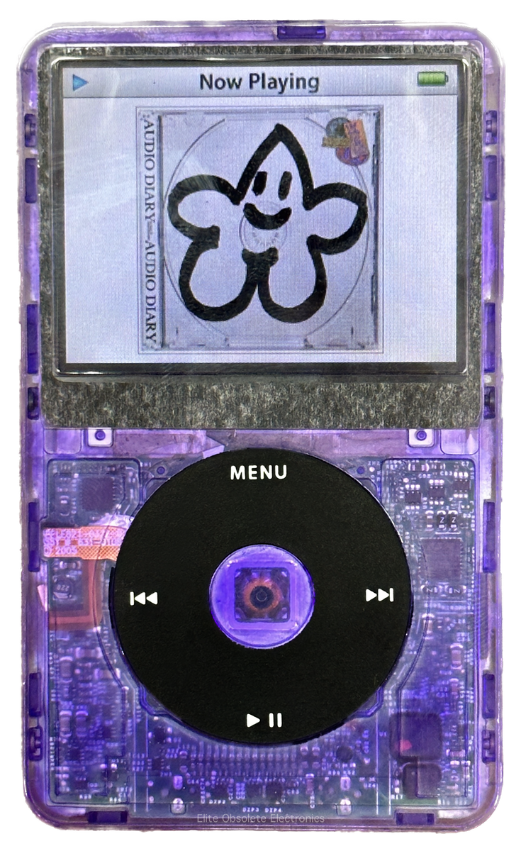 New Apple iPod Video Classic 5th & 5.5 Enhanced Atomic Purple New Apple iPod Video Classic 5th & 5.5 Enhanced Atomic Purple
