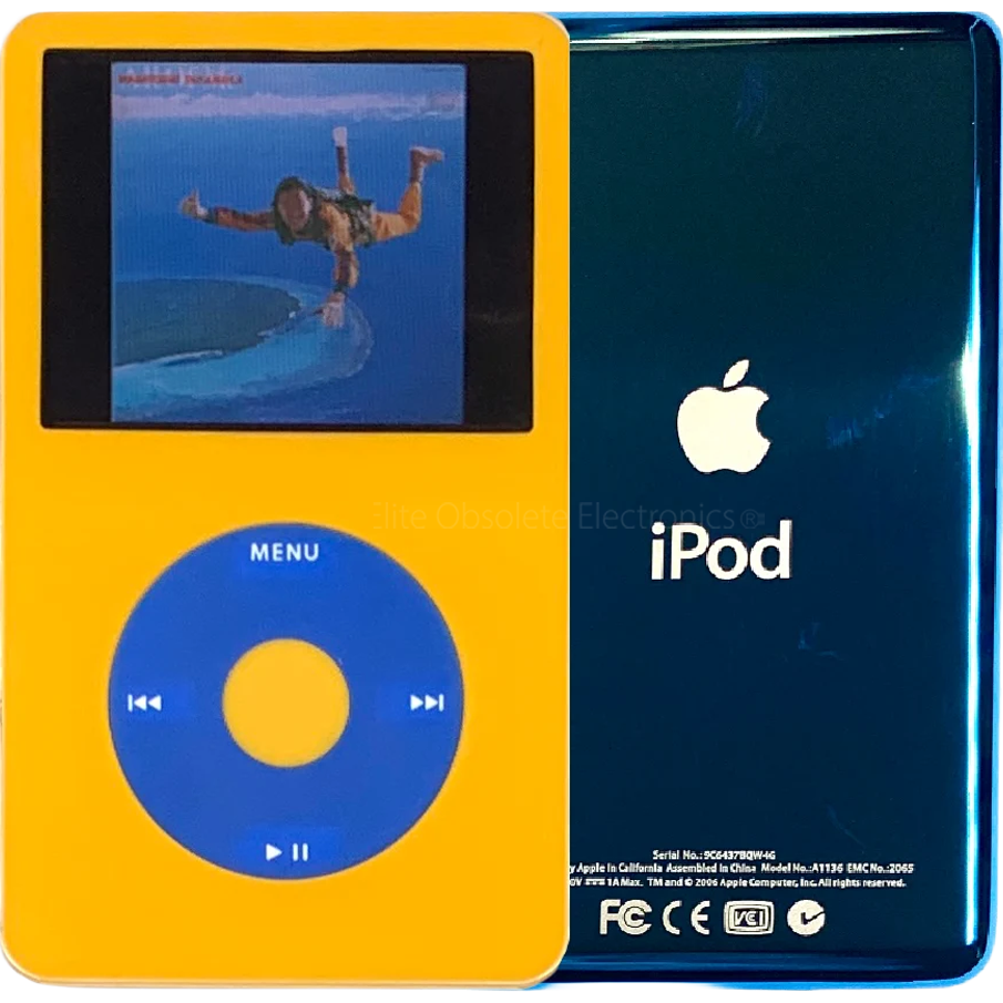 New Apple iPod Video Classic 5th & 5.5 Enhanced Yellow – Elite