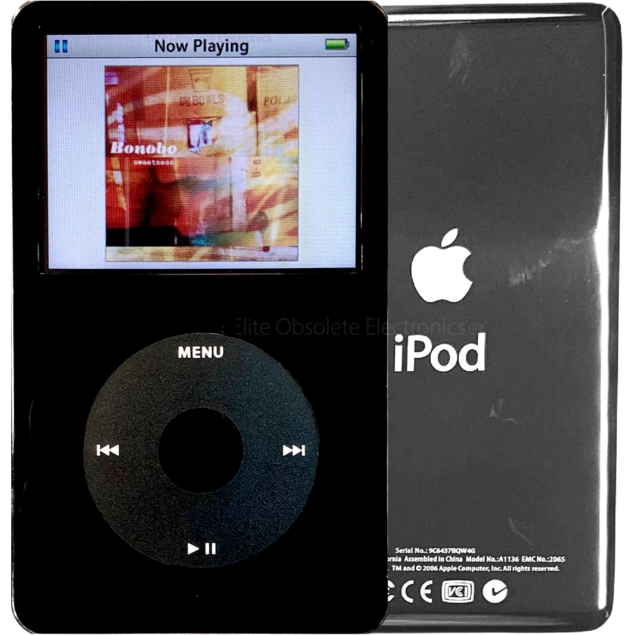 Elite Obsolete Electronics New iPod Video 5th 5.5 Enhanced Black