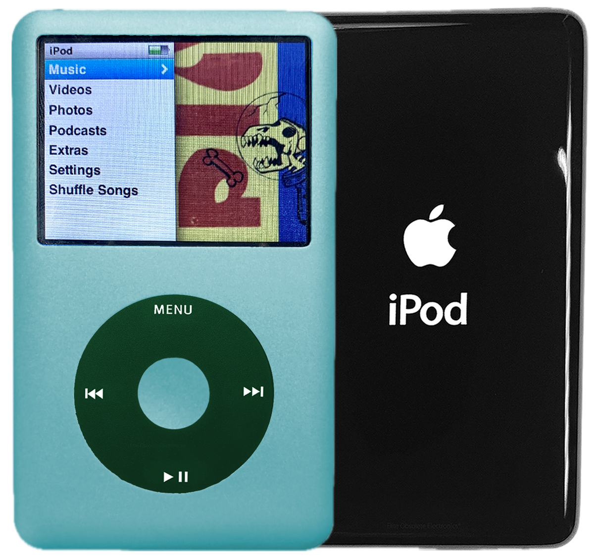 New Apple iPod Classic 6th & 7th Generation Arctic Blue / Dark