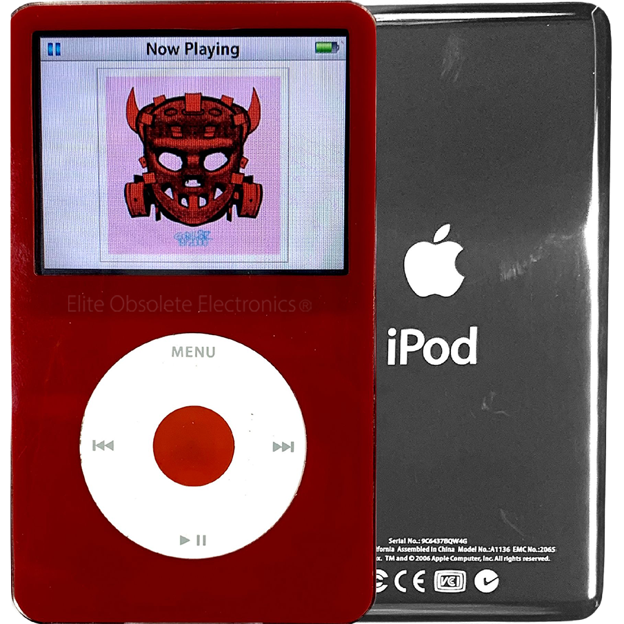 New Apple iPod Video Classic 5th & 5.5 Enhanced Red – Elite