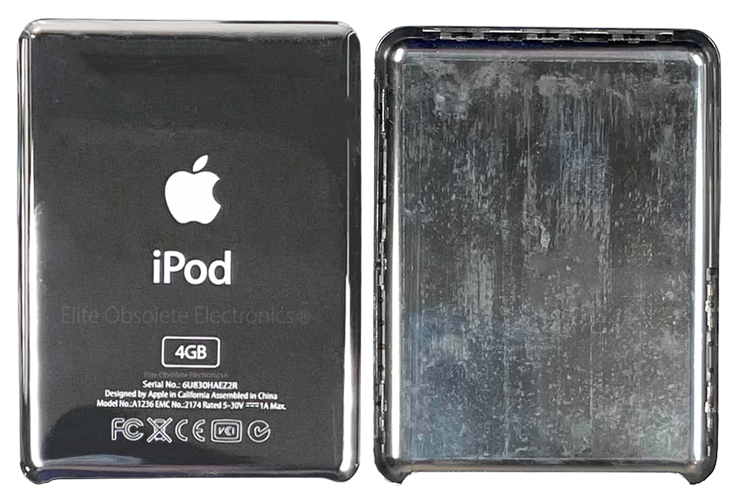 New 4GB Silver Chrome Backplate for Apple iPod Nano 3rd Generation