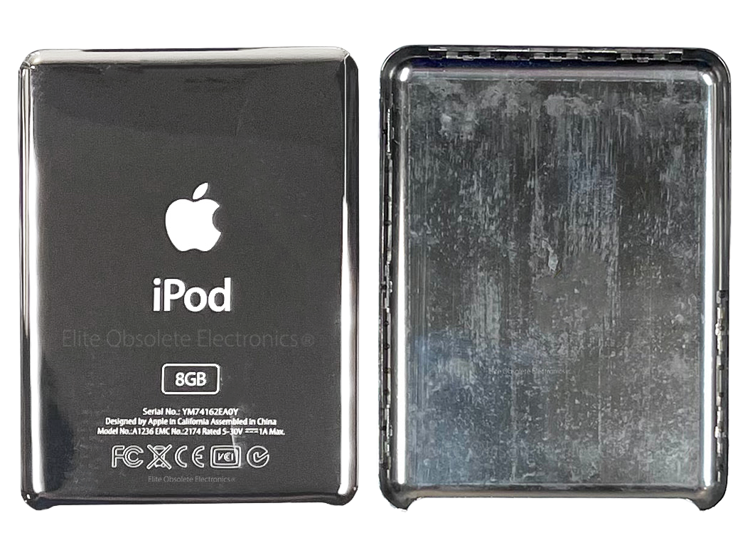 New 8GB Silver Chrome Backplate for Apple iPod Nano 3rd Generation