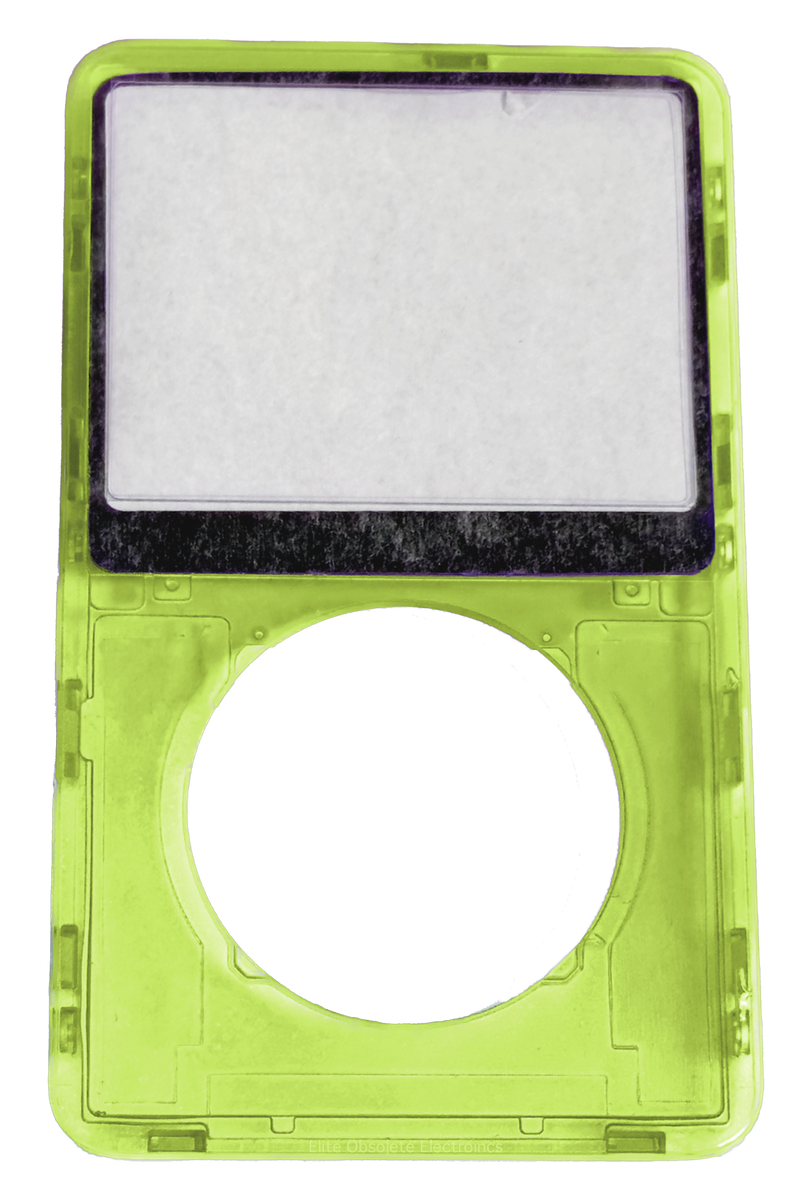 Atomic Highlighter Neon Yellow Transparent Clear Faceplate For Apple i