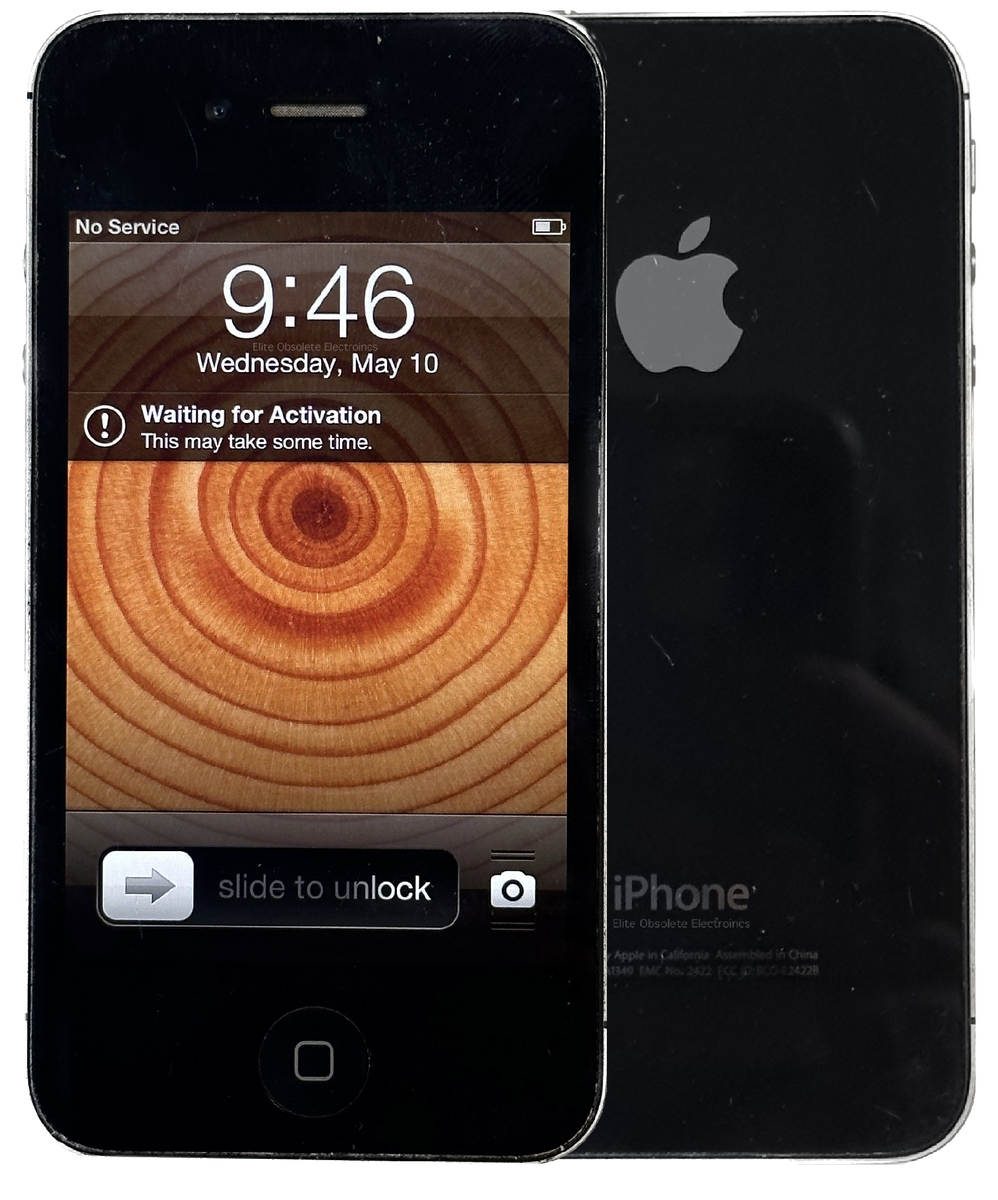 Refurbished Original Apple iPhone 4S 8GB 16GB 32GB Black Rare iOS