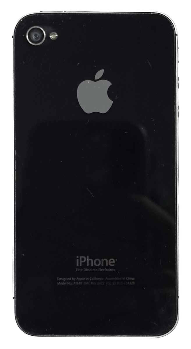 Refurbished Apple iPhone 4 Black 8GB 16GB 32GB Rare iOS 4 5 6 New Batt Elite Obsolete Electronics