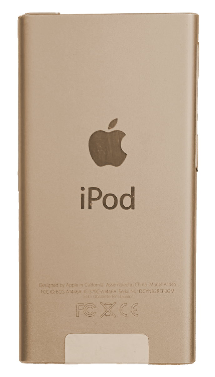 Refurbished Apple iPod Nano 7th Generation 16GB Gold MKMX2LL/A 