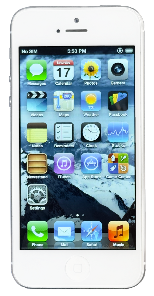 Refurbished Apple iPhone 5 16GB 32GB 64GB Silver White Rare iOS Refurbished Apple iPhone 5 16GB 32GB 64GB Silver White Rare iOS