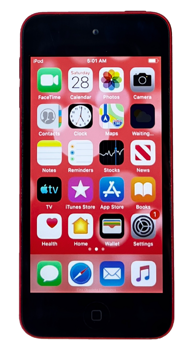 Refurbished Apple iPod Touch 6th Generation Product Red & Black 