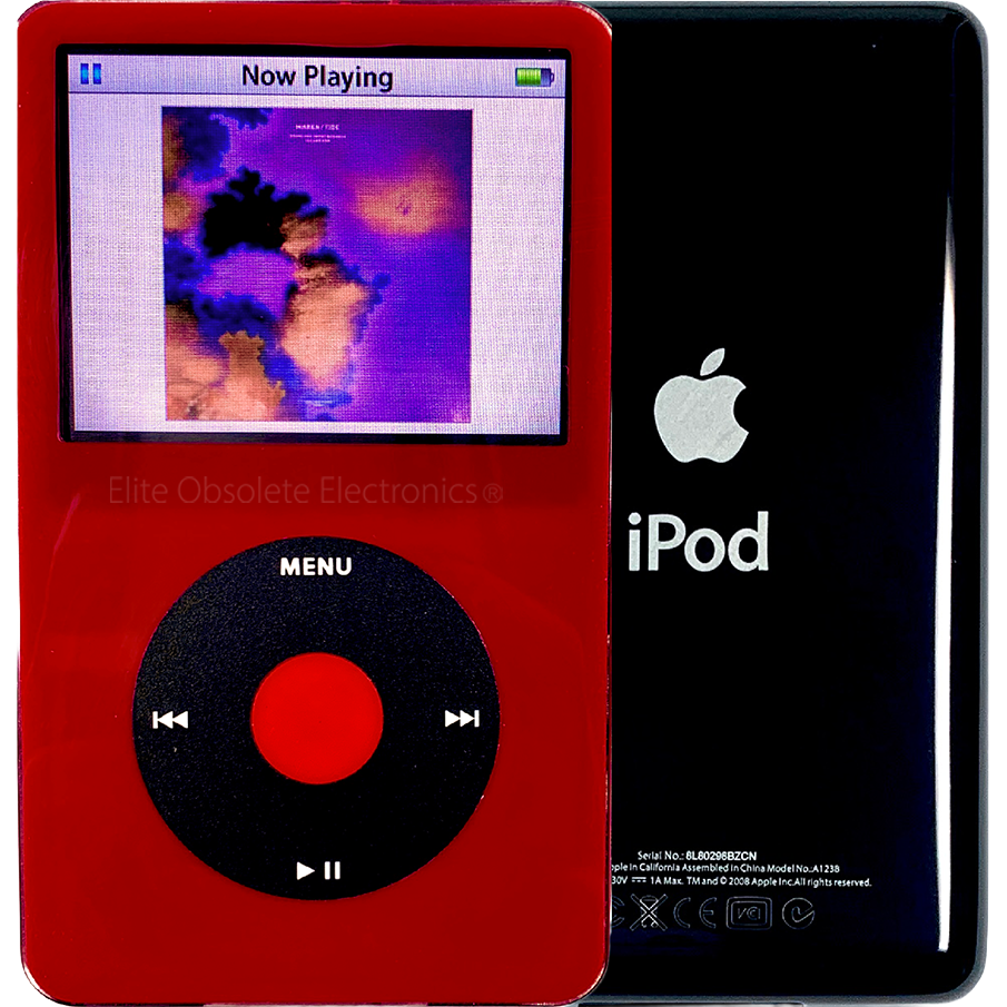 New Apple iPod Video Classic 5th & 5.5 Enhanced Red – Elite