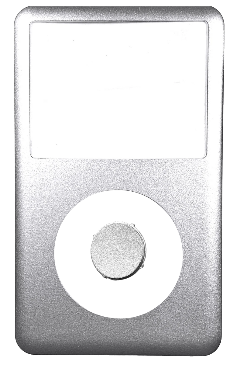 Silver Faceplate For Apple iPod Classic 6th 7th Generation Metal
