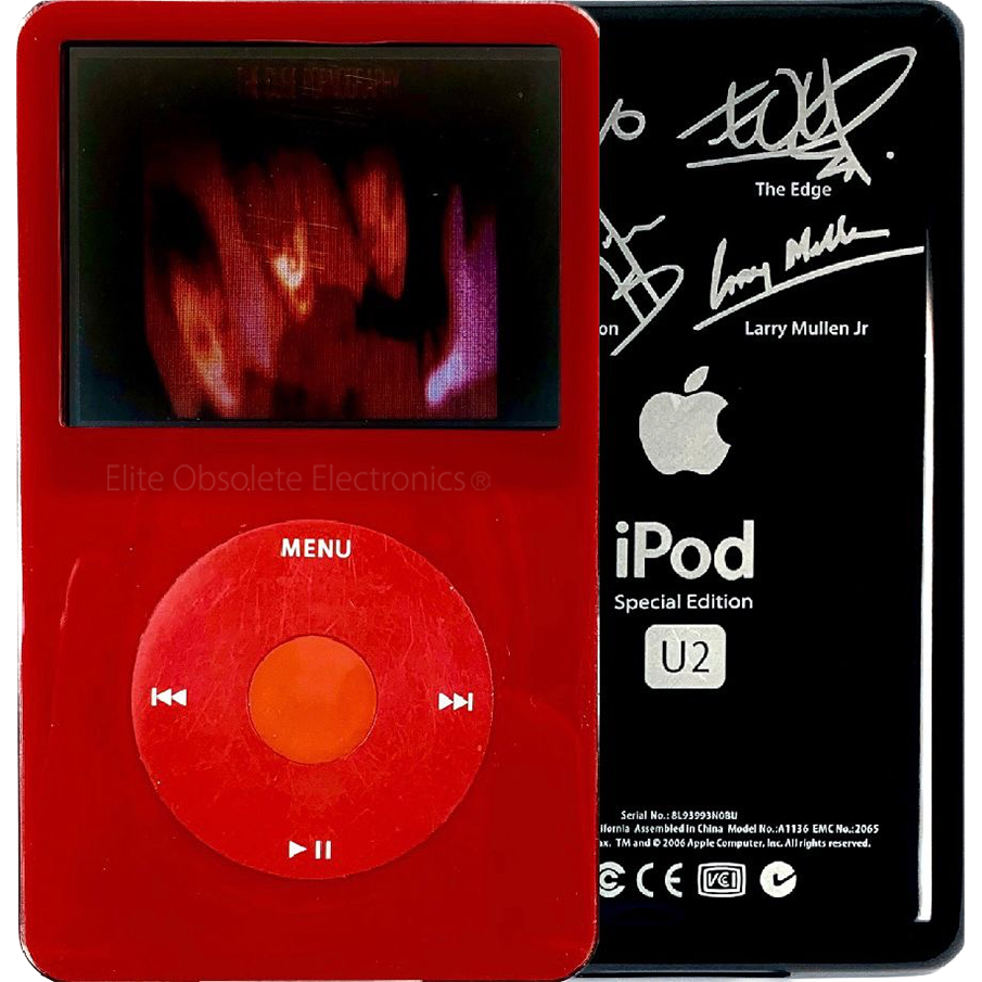 New Apple iPod Video Classic 5th & 5.5 Enhanced Red – Elite