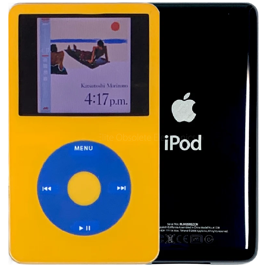 New Apple iPod Video Classic 5th & 5.5 Enhanced Yellow – Elite
