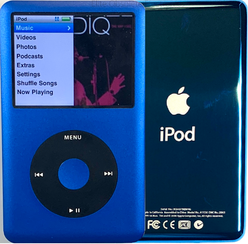 Elite Obsolete Electronics New iPod Classic Black Gray Red 80GB - 1TB Elite Obsolete Electronics New iPod Classic Black Gray Red 80GB - 1TB